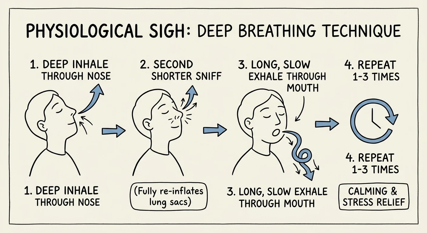 physiological sigh breathing exersise